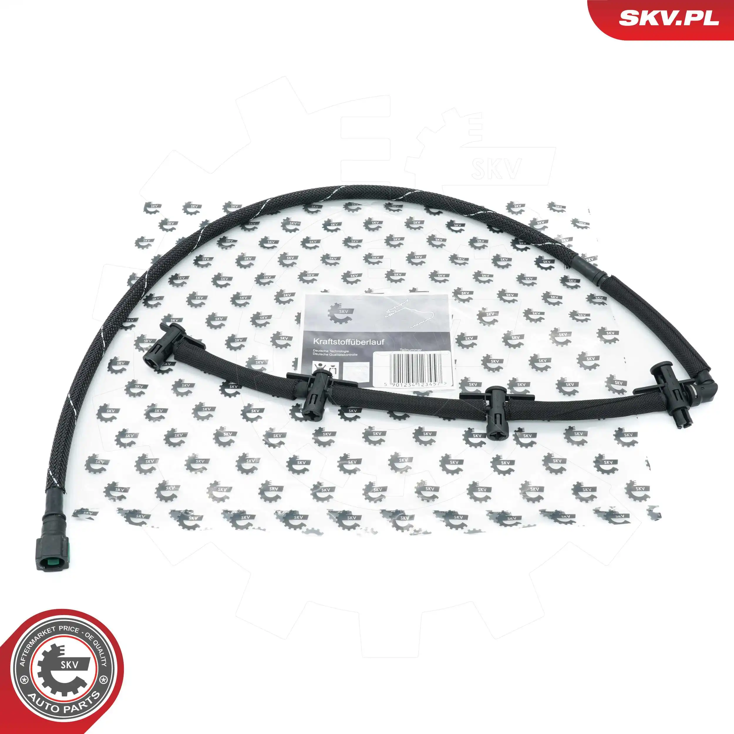 Hose, fuel overflow